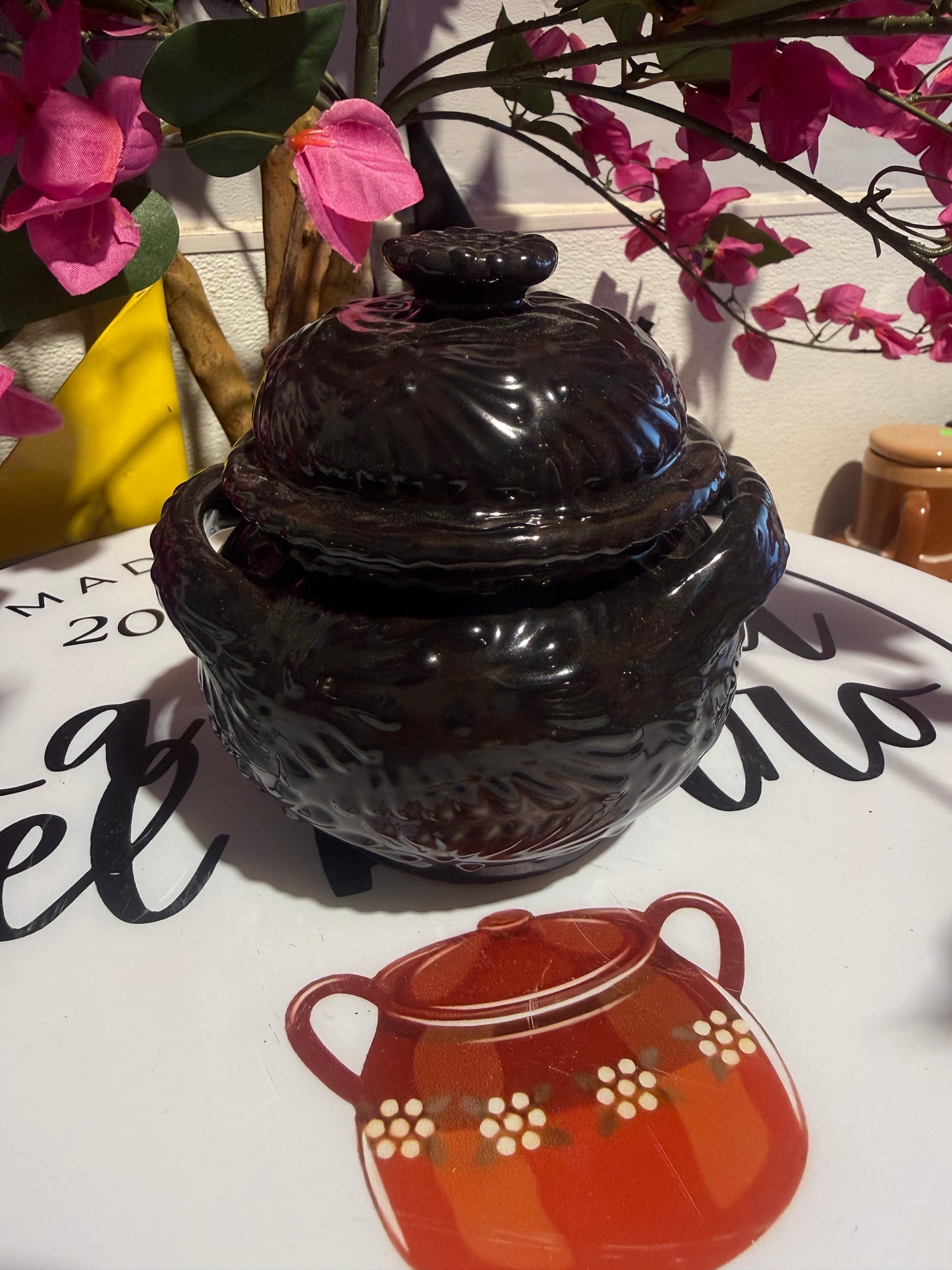 Black on black Talavera Azucera