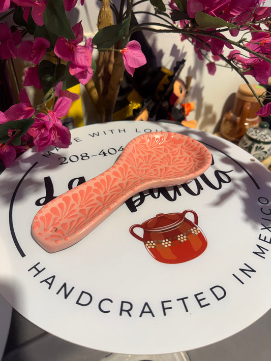 Pink on Pink Spoon Holder