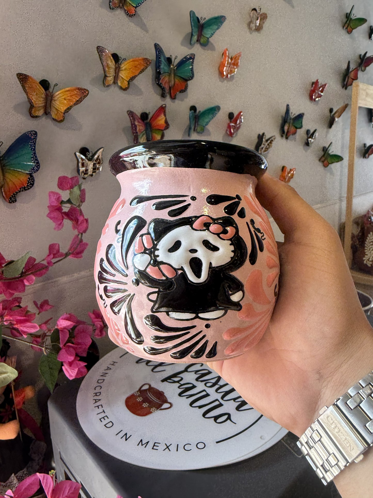 Hello Kitty Scream halloween Mug