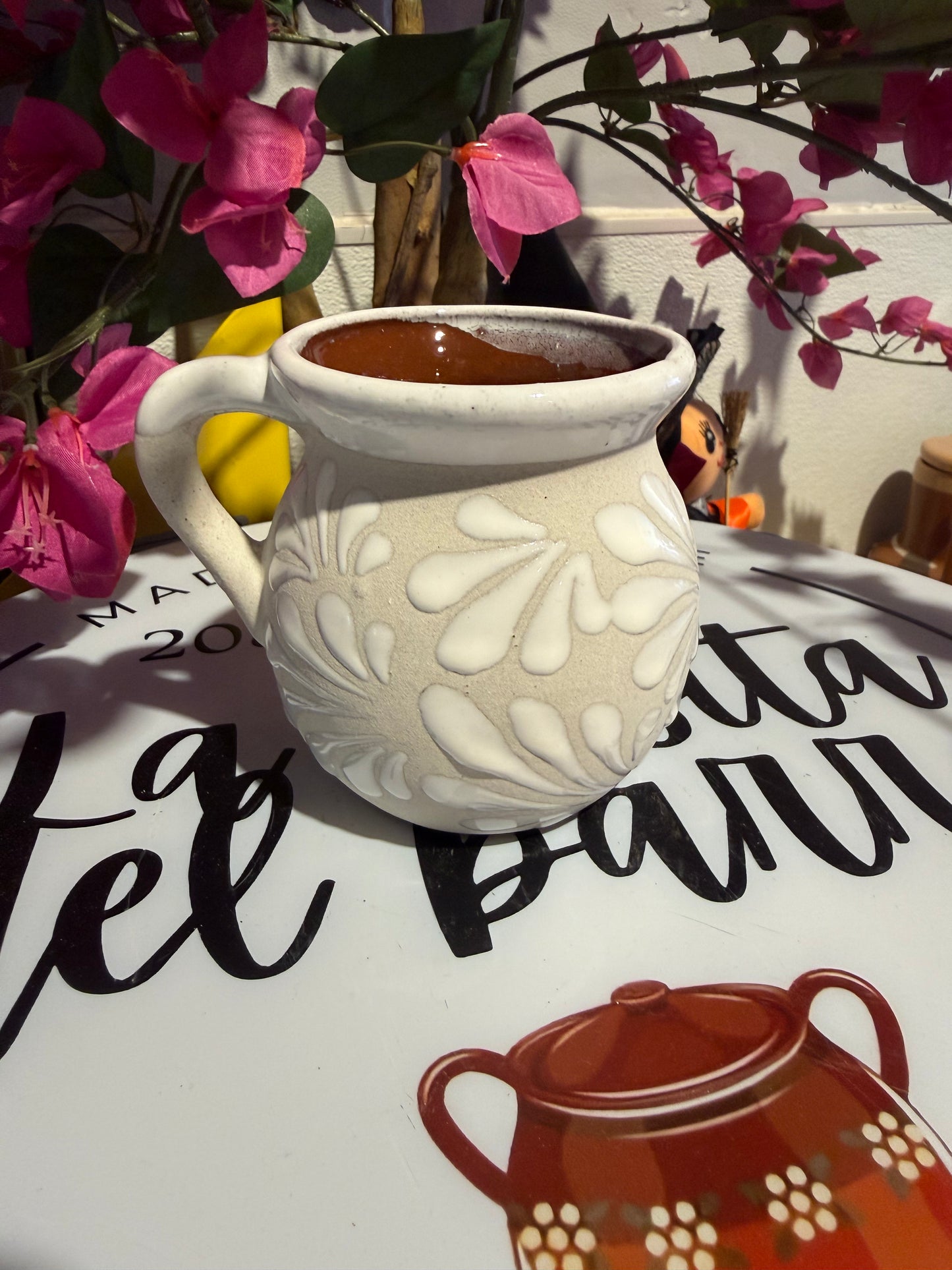 White on white Mug