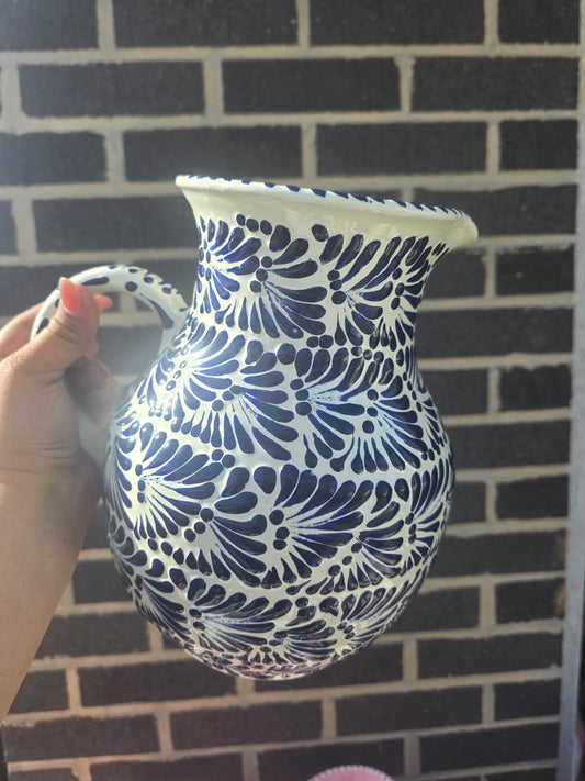 Cobalt Blue Talavera Pitcher