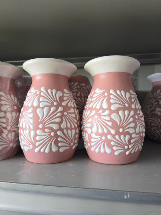 Pink Talavera  Vase